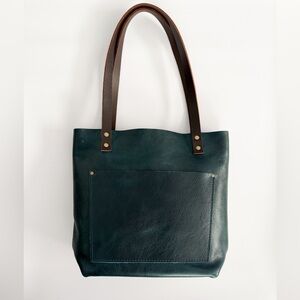 Portland Leather Small Lagoon Tote Bag